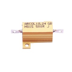 Arcol(艾高)铝壳电阻/RES CHAS MNT 500Ω 5% 15W