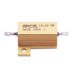 Arcol(艾高)铝壳电阻/RES CHAS MNT 330Ω 5% 25W