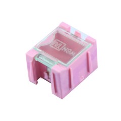 台湾稳态万用组合式零件盒/ 粉红色 塑料 .
